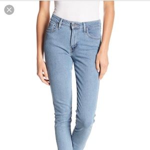NWT Levi’s 721 high rise skinny jeans